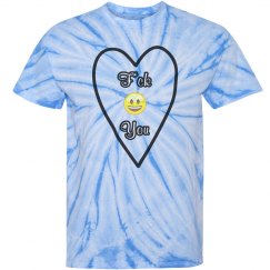 F You tie dye shirt