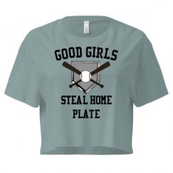 Ladies Festival Cali Crop Top Tee