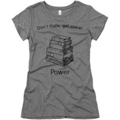 Ladies Slim Fit Super Soft Triblend Tee