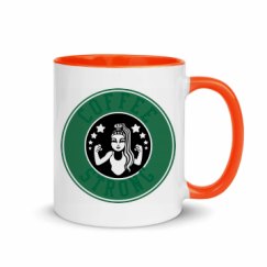 11oz Ceramic Mug with Color Inside