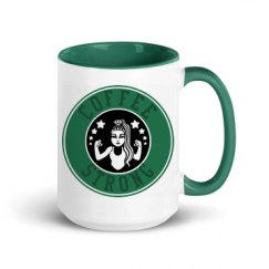 15oz Ceramic Mug with Color Inside