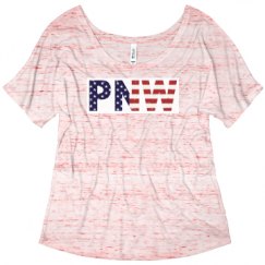 Ladies Flowy Slouchy Tee