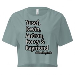 Ladies Festival Cali Crop Top Tee