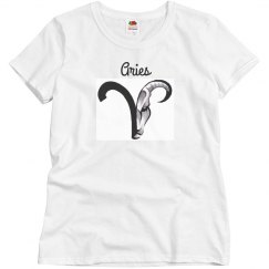 Aries Zodiac Sun Sign T-Shirt.