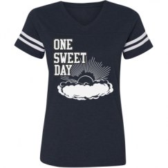 Ladies Relaxed Fit Vintage Sports Tee