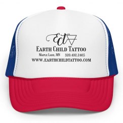 Earth Child Tattoo Trucker Hat