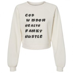 Women's Raglan Pullover Fleece