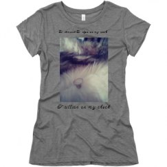 Ladies Slim Fit Super Soft Triblend Tee