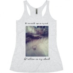 Ladies Slim Fit Super Soft Racerback Triblend Tank