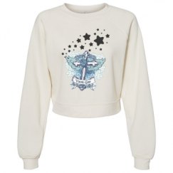 Women's Raglan Pullover Fleece