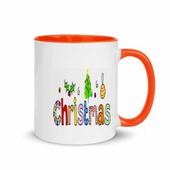 11oz Ceramic Mug with Color Inside