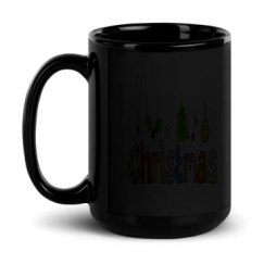 15oz Black Glossy Mug