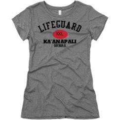 Ladies Slim Fit Super Soft Triblend Tee