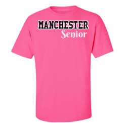 Unisex Ultra Cotton Safety Neon Crewneck Tee