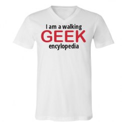 Unisex V-Neck Jersey Tee