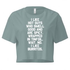 Ladies Festival Cali Crop Top Tee