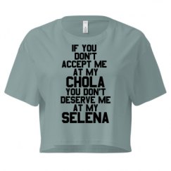 Ladies Festival Cali Crop Top Tee