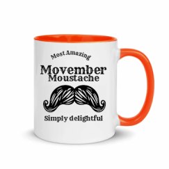 11oz Ceramic Mug with Color Inside