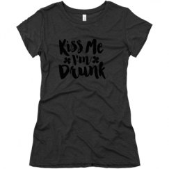 Ladies Slim Fit Super Soft Triblend Tee