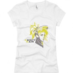 Ladies Slim Fit Basic Promo Jersey Tee