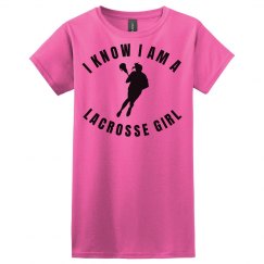 Custom Lacrosse Girl Shirt