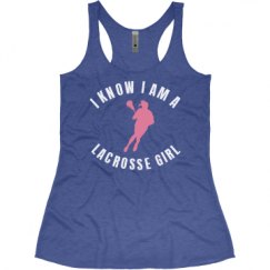 Ladies Slim Fit Super Soft Racerback Triblend Tank