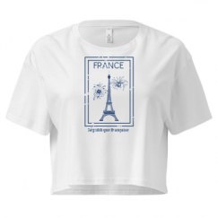 Ladies Festival Cali Crop Top Tee