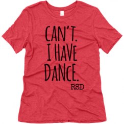 Ladies Relaxed Fit Super Soft Triblend Tee