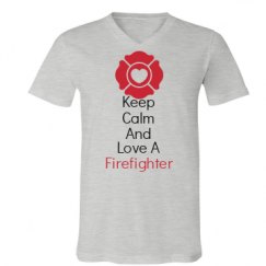 Unisex V-Neck Jersey Tee