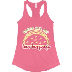 Ladies Slim Fit Racerback Tank Top