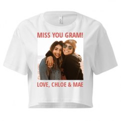 Ladies Festival Cali Crop Top Tee