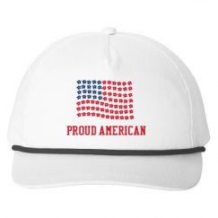 Snapback Five-Panel Rope Hat