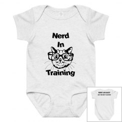 Baby nerd in training