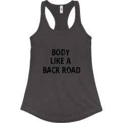 Ladies Slim Fit Racerback Tank Top