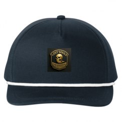 Snapback Five-Panel Rope Hat