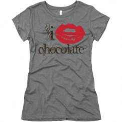 Ladies Slim Fit Super Soft Triblend Tee