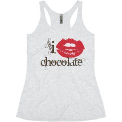 Ladies Slim Fit Super Soft Racerback Triblend Tank