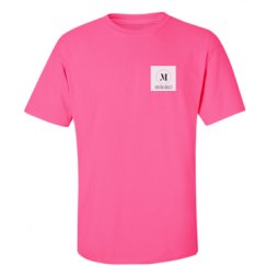 Unisex Ultra Cotton Safety Neon Crewneck Tee