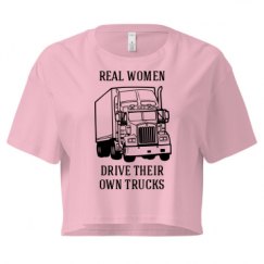 Ladies Festival Cali Crop Top Tee