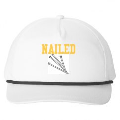 Snapback Five-Panel Rope Hat