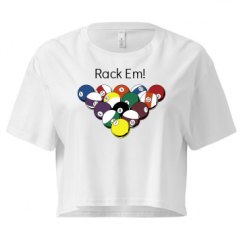 Ladies Festival Cali Crop Top Tee