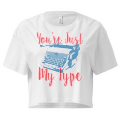 Ladies Festival Cali Crop Top Tee