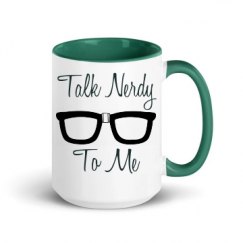 15oz Ceramic Mug with Color Inside