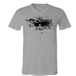 Unisex V-Neck Jersey Tee