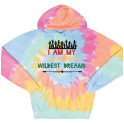 Unisex Tie-Dye Fleece Hoodie