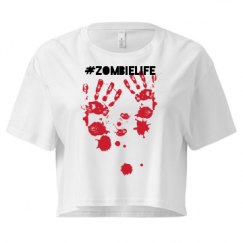 Ladies Festival Cali Crop Top Tee