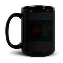 15oz Black Glossy Mug