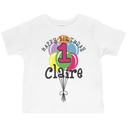 1 year old! Claire