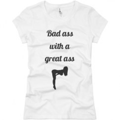 Ladies Slim Fit Basic Promo Jersey Tee