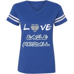 Ladies Relaxed Fit Vintage Sports Tee